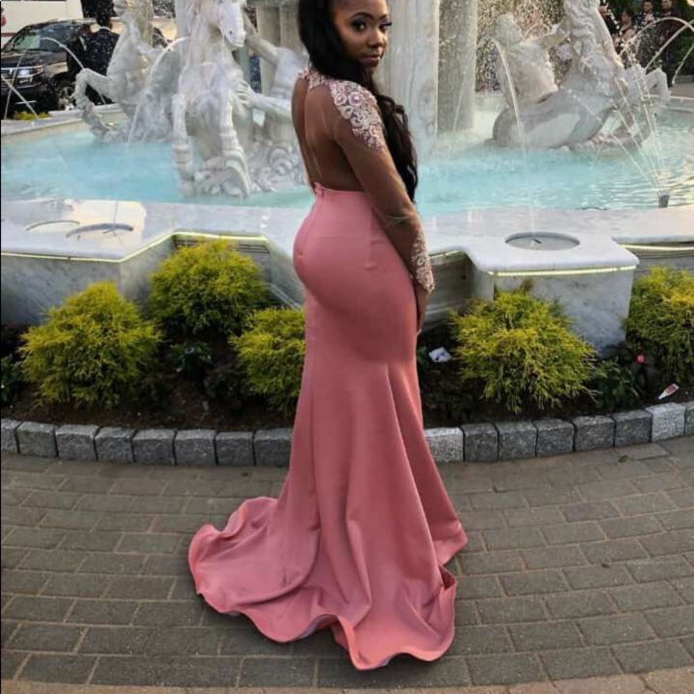 Custom made prom dress